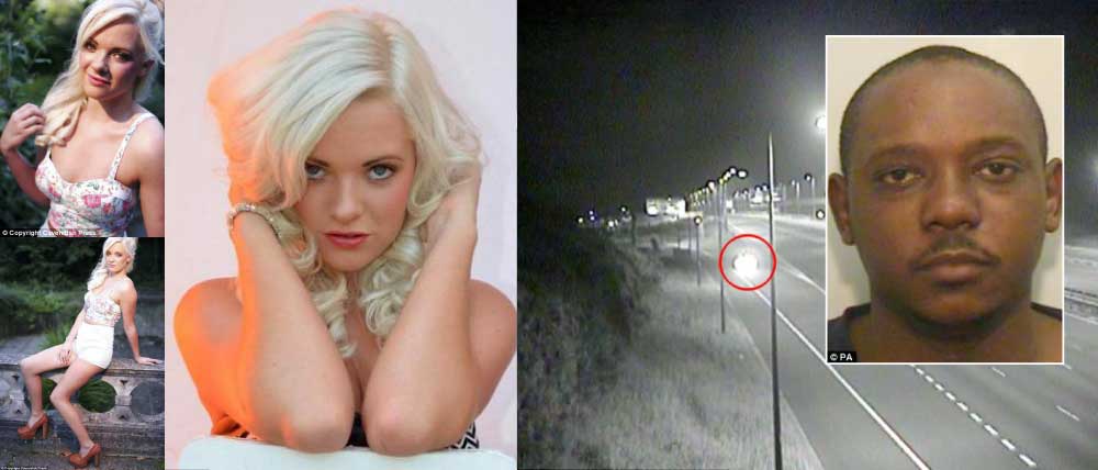 English Beauty killed by Drunk African Asylum Seeker in M62 Motorway crash