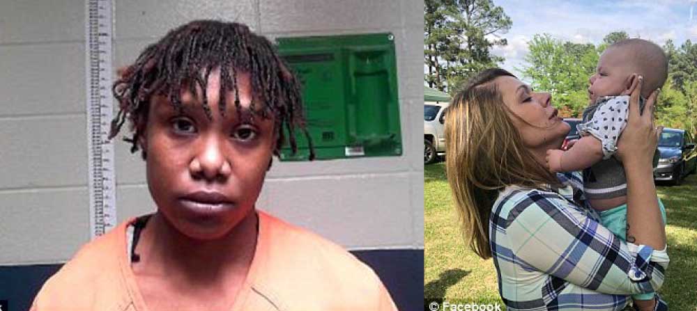 Black Woman charged with murder of White baby boy