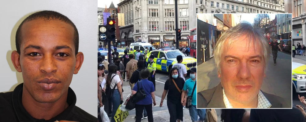 African stabs-to-death White British male in ferocious Oxford Circus attack