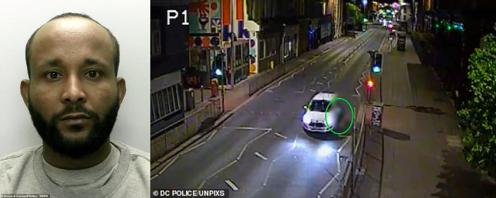 Creepy Eritrean rapist prowled Plymouth for sex with drunk White women